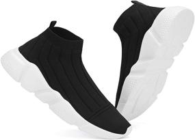 img 4 attached to Casbeam Comfortable Lightweight Breathable Sneakers