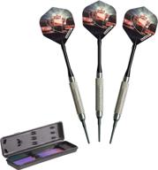 convenient and portable elkadart turbo soft tip darts set with storage/travel case логотип