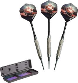 img 4 attached to Convenient and Portable Elkadart Turbo Soft Tip Darts Set with Storage/Travel Case