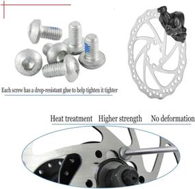 img 3 attached to 🚲 DUDUA 160mm Disc Brake Rotors: Enhanced Performance for Road Bikes, Mountain Bikes, MTBs, BMX