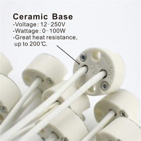 img 2 attached to Ceramic Connector for Halogen Incandescent LEKE