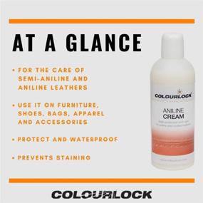 img 2 attached to 🛡️ COLOURLOCK Aniline Leather Cleaning and Care Kit: Protect, Waterproof, and Enhance Aniline, Waxed, Oily, or Pull Up Leathers on Furniture Suite, Sofas, Settee, Shoes, Jackets, Bags, and Garments