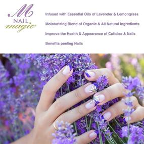 img 3 attached to 💅 NAIL MAGIC Hand & Cuticle Oil - Thai Essence with Lemongrass and Lavender Essential Oils - Organic & Natural Nail Oil for Stronger Nails - Repair & Vitamins - 2.3 Fluid Ounce