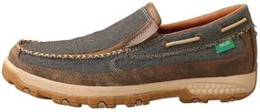 img 3 attached to 🚗 Driving Moccasins with Twisted Leather Rubber