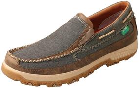 img 4 attached to 🚗 Driving Moccasins with Twisted Leather Rubber