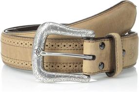 img 1 attached to 🔝 Top-Notch Ariat Men's Perform Edge Basic Belts: Unbeatable Men's Accessories!