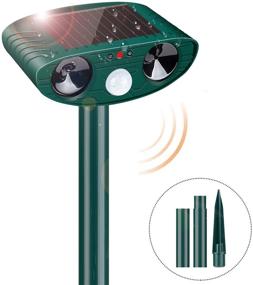 img 4 attached to WSDF Ultrasonic Deterrent Flashing Repellent