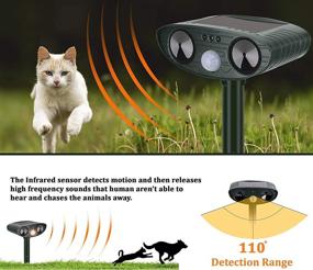 img 2 attached to WSDF Ultrasonic Deterrent Flashing Repellent