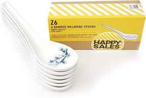 img 1 attached to 🥄 High-quality Melamine Spoons - Chinese Food Service Supplies by Happy Sales