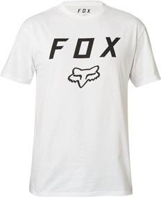 img 4 attached to Fox Legacy T Shirt Heather Graphite Men's Clothing