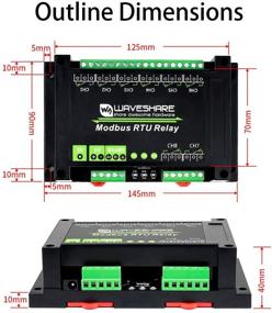 img 1 attached to Промышленный модуль реле Modbus RTU