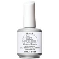 💅 ibd just gel nail polish, whipped cream, 0.5 fl oz - enhance your nail game! logo