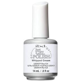 img 2 attached to 💅 IBD Just Gel Nail Polish, Whipped Cream, 0.5 fl oz - Enhance Your Nail Game!