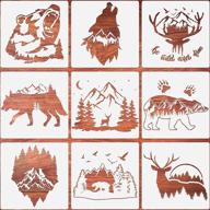 🏔️ mountain stencils: the ultimate reusable painting template for artistic masterpieces логотип