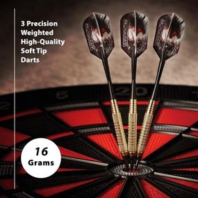 img 3 attached to 🐱 FAT CAT Warrior Soft Tip Darts, 16g