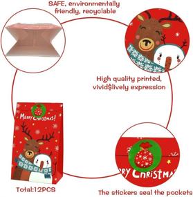 img 2 attached to 🎄 Sparkling Snowman Delights: TONIFUL Christmas Snowman Decoration Supplies