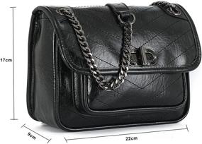 img 1 attached to Autumnwell Crossbody Shoulder Dual Purpose Adjustable Women's Handbags & Wallets and Crossbody Bags