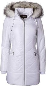 img 3 attached to Women Alternative Winter Puffer Zip Off Women's Clothing in Coats, Jackets & Vests