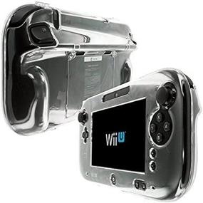 img 1 attached to 🎮 Nintendo Wii U Gamepad Clear Crystal Protective Skin Case Cover for Remote Controller