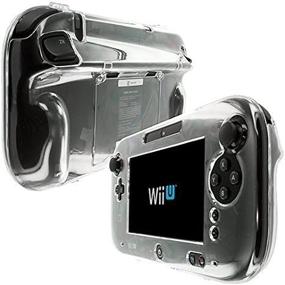 img 4 attached to 🎮 Nintendo Wii U Gamepad Clear Crystal Protective Skin Case Cover for Remote Controller