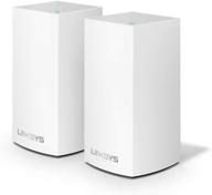🏠 enhance home connectivity with linksys whw0102 velop mesh router | 2-pack/ white логотип