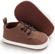 👟 lafegen sneaker leather moccasins: trendy shoes for newborn boys logo