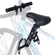 детское сиденье для велосипеда swauswauk: установленный спереди прикрепленный к взрослым велосипедам, подходит для детей от 2 до 5 лет (до 48 фунтов) логотип