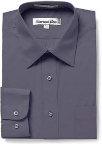 img 2 attached to Refined Style: Gentlemen's 👔 Collection Regular Sleeve French Shirt