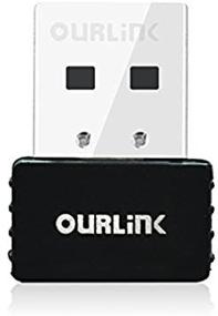 img 3 attached to 📶 OURLiNK 600Mbps AC600 Dual Band WiFi Dongle & Wireless Network Adapter for Laptop/Desktop Computer - Compatible with 802.11 a/b/g/n Devices (2.4 GHz 150Mbps, 5GHz 433Mbps)