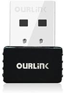 📶 ourlink 600mbps ac600 dual band wifi dongle & wireless network adapter for laptop/desktop computer - compatible with 802.11 a/b/g/n devices (2.4 ghz 150mbps, 5ghz 433mbps) logo