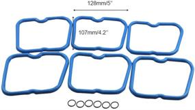 img 3 attached to Dodge Cummins Valve Cover Gasket Set - 6pcs, 3902666, 12V 5.9L, 6BT 5.9 - Buy Now!