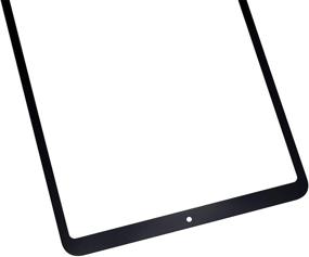 img 2 attached to Premium Glass Screen Cover Replacement for Samsung Galaxy Tab A 8.4 2020 T307 Black - Protect Your Device with Flawless Clarity