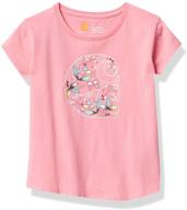 👚 carhartt girls' graphic short sleeve tee t-shirt: stylish comfort for little fashionistas logo