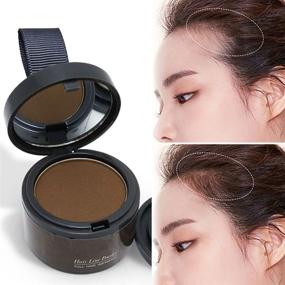 img 1 attached to 🏻 Hairline Powder, Hair Root Dye, Hair Color Shadow for Instant Gray Hair Root Coverage, Hair Touch-Up, Thin Hair Powder 4g...