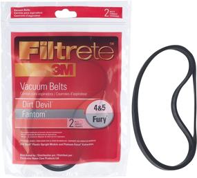 img 1 attached to 🔌 2-Pack of 3M Filtrete Vacuum Belts for Dirt Devil/Fantom 4 & 5/Fury Models