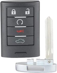 img 1 attached to 🔑 Высококачественный заменитель автомобильного ключа Beefunny для Cadillac CTS STS 2008-2013 M3N5WY7777A (1)