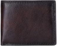 goiacii genuine leather bifold rfid blocking men's accessories: stylish and secure wallet for men логотип
