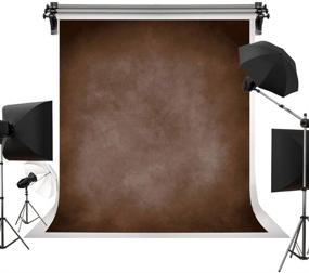 img 4 attached to 📸 Captivate with Vintage Flair: Kate 5x7ft Brown Portrait Backdrops Perfect for Professional Photography Studio