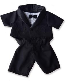 img 2 attached to 🐧 Tuxedo Teddy Outfit Clothing Construction