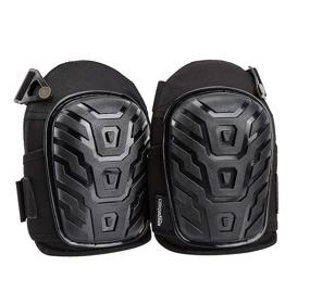 img 4 attached to 🦵 Professional Cushion Knee Pads - AmazonBasics Occupational Health & Safety Products