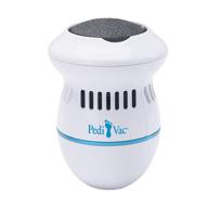 pedi vac - built-in vacuum callus remover for feet | 2000 rpms to remove dead skin | mess-free exfoliation with electric callus remover logo