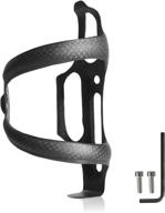 gazeer ultra-light full carbon fiber bicycle drink water bottle cage holder – ideal for road bike and mtb cycling logo