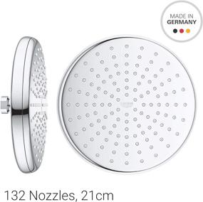 img 2 attached to 🚿 GROHE 26409000 26409 Tempesta 210: StarLight Chrome 8 Inch Showerhead for Luxurious Shower Experience