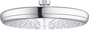 img 4 attached to 🚿 GROHE 26409000 26409 Tempesta 210: StarLight Chrome 8 Inch Showerhead for Luxurious Shower Experience