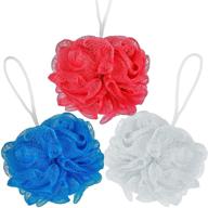 enhance your shower experience with decorrack loofah bath sponges - pack of 3 logo