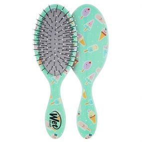 img 3 attached to Расческа Wet Brush Kids Detangler - Мороженое 1 шт: веселое и эффективное решение для волос детей