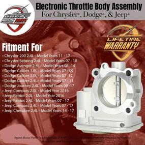 img 2 attached to Electronic Throttle Body 04891735AC 4891735AD Replacement Parts