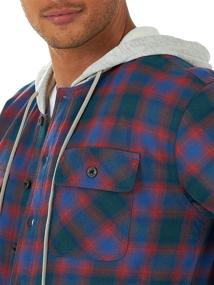 img 2 attached to Одежда и рубашки Wrangler Authentics Sleeve Quilted Flannel для мужчин