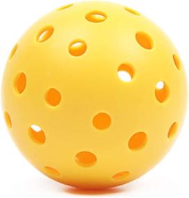 img 1 attached to 🟡 Yellow Trepot Pickleballs for Outdoor Use