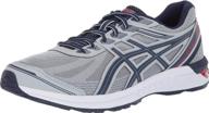 👟 asics gel sileo men's running shoes - black cayenne logo